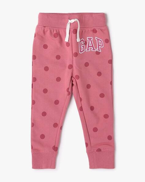 Gap Kids Girls Polka-Dot Print Relaxed Fit Joggers