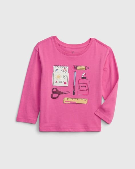 Gap Kids Printed Crew-Neck T-Shirt