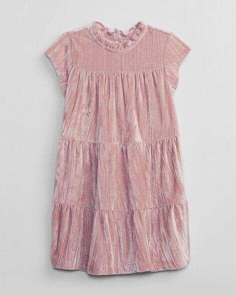 Gap Kids Round-Neck Tiered Dress