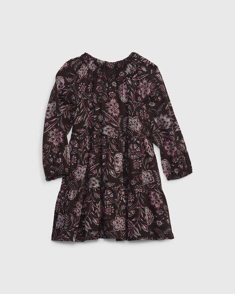 Gap Kids Floral Print A-Line Dress