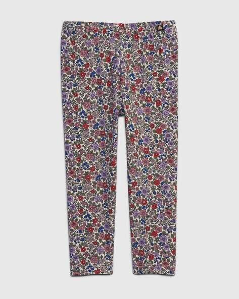 Gap Kids Floral Print Slim Fit Leggings