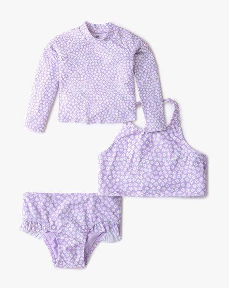 Gap Kids Floral Print Swimsuit with Top