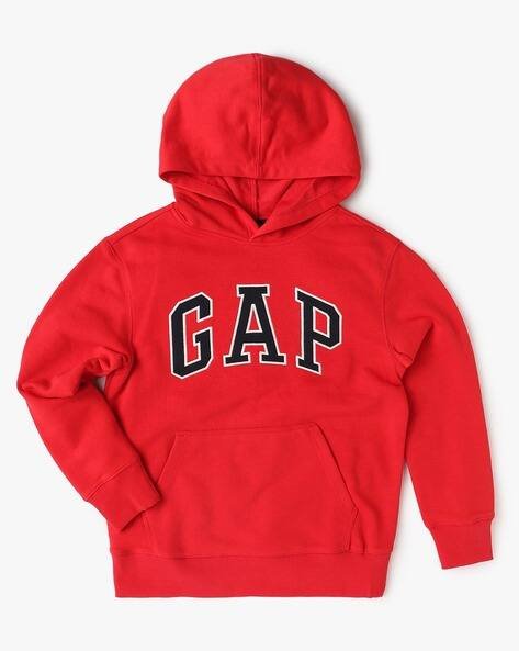 Gap Kids Boys Hoodie with Logo Applique