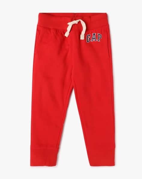 Gap Kids Boys V-Heritage Brand Print Joggers