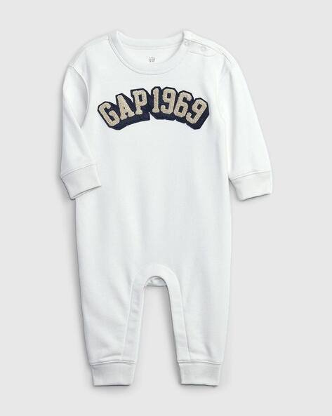 Gap Kids Heritage Logo Printed Rompers