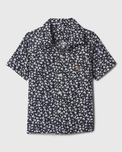 Gap Kids Linen Blend Short Sleeves Shirt