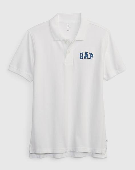 Gap Kids Logo Print Regular Fit Polo T-Shirt