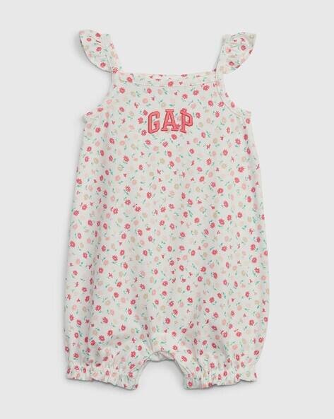 Gap Kids Printed Rompers with Brand Embroidery