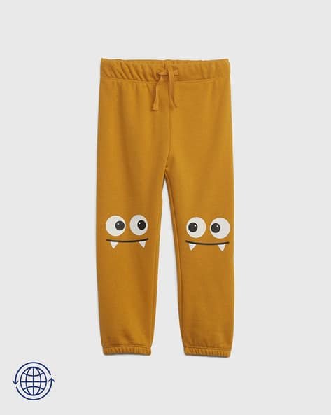 Gap Kids Printed Joggers with Elasticated Drawstring Waist