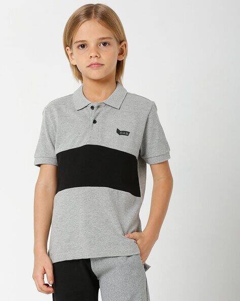 GAS Ralph Tape IN Cotton Polo T-shirt