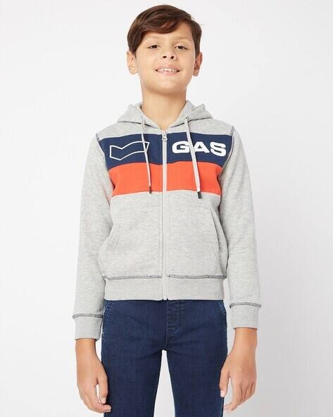 GAS Sven Striped Hoodie