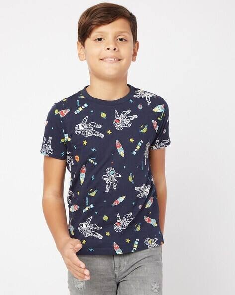 GAS Scuba Space IN Slim Fit Round-Neck T-Shirt