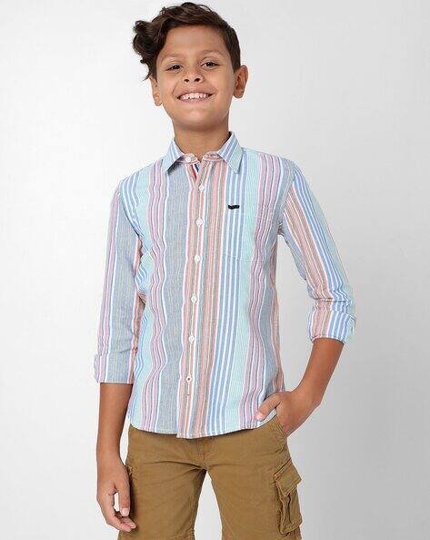 GAS Lanzo Jr Micro Stripe IN Shirt