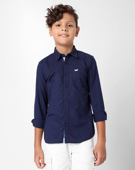 GAS Lanzo Uno IN Cotton Shirt with Patch Patch