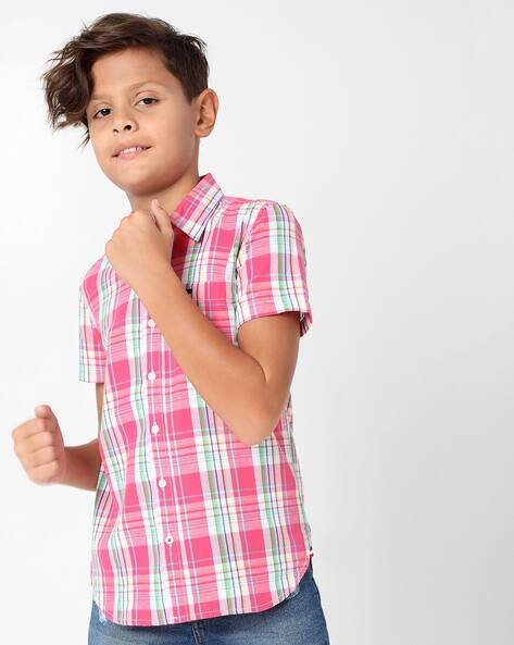 GAS Bruno IN Checked Cotton Shirt