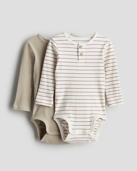 H&M Baby Stripes Rompers