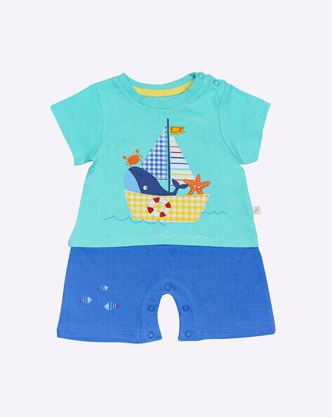 H by Hamleys Graphic Print Rompers
