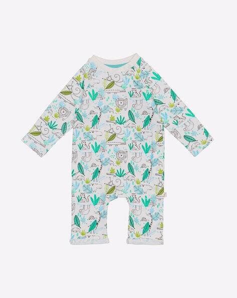 H by Hamleys Printed Round-Neck Rompers