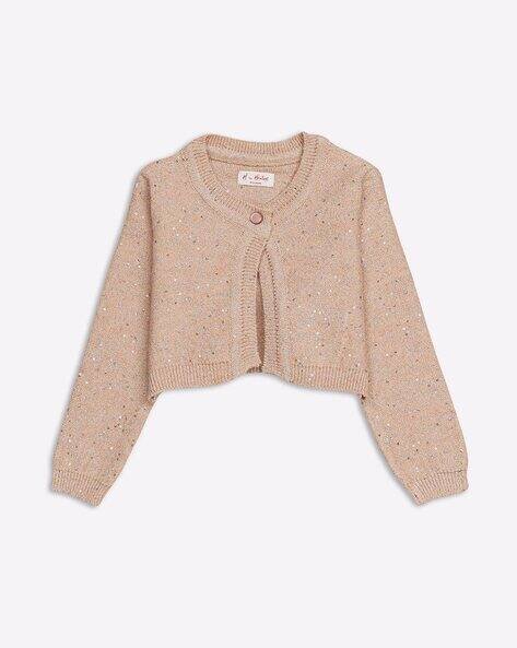 H by Hamleys Embellished Shrug with Ribbed Hems