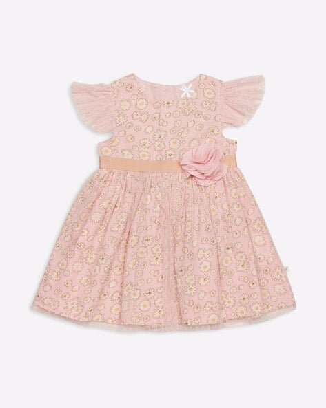 H by Hamleys Floral Print Fit & Flare Dress