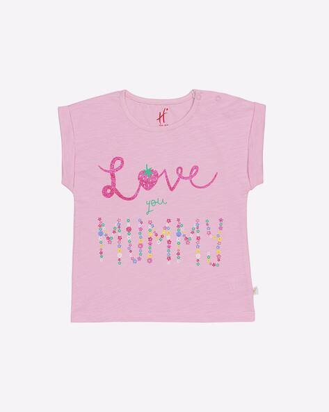 H by Hamleys Typographic Print Round-Neck T-shirt