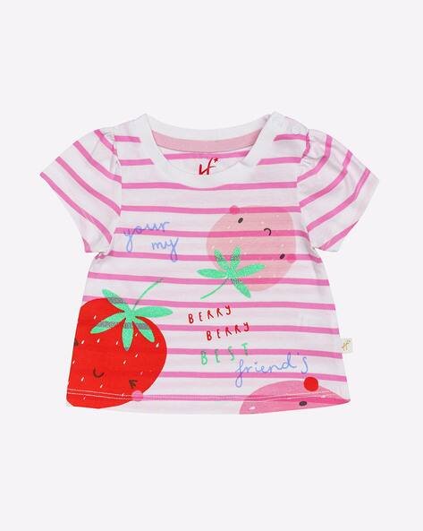 H by Hamleys Striped Round-Neck Top