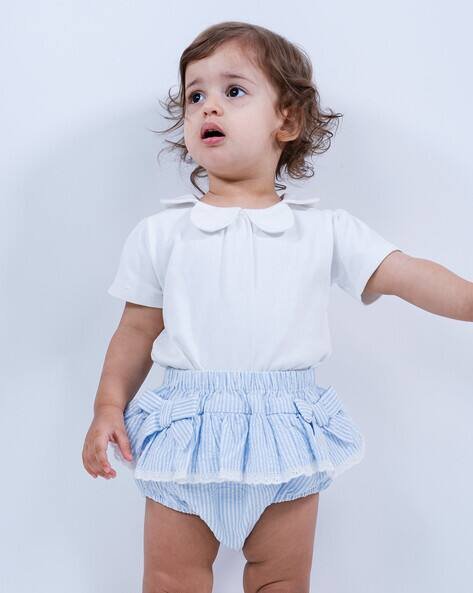 Haus & Kinder Striped A-Line Frock