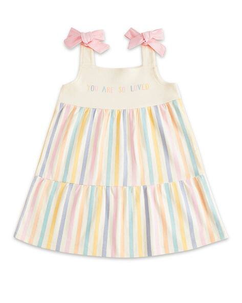 Haus & Kinder Striped A-Line Dress