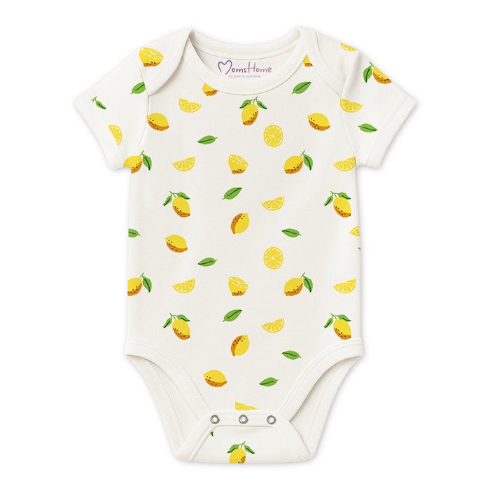 Organic Cotton Newborn Baby Onesie - Moms Home Baby Romper