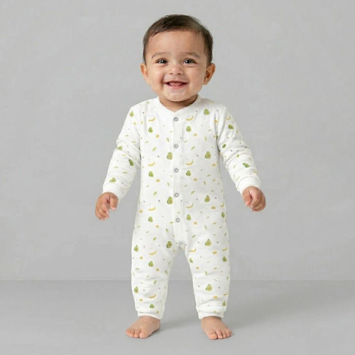 Organic Cotton Full-Body Romper for Newborns - Moms Home Baby Romper