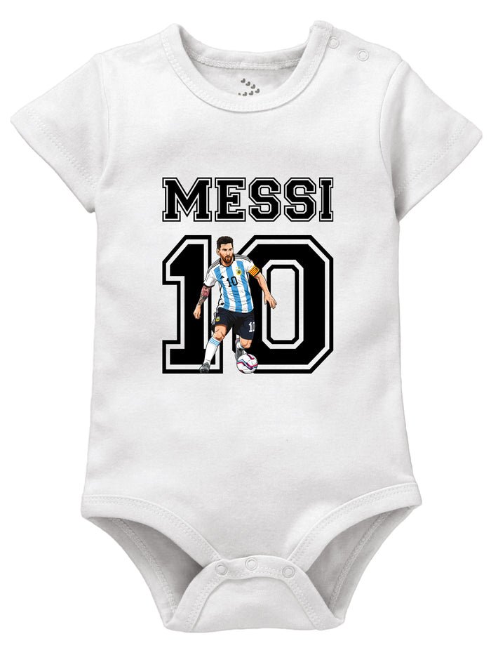 Messi 10 Football Bodysuit Onesie for Baby