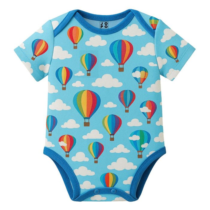 Personalized Hot Air Balloon Baby Romper Jersey - Jopokart Baby Romper