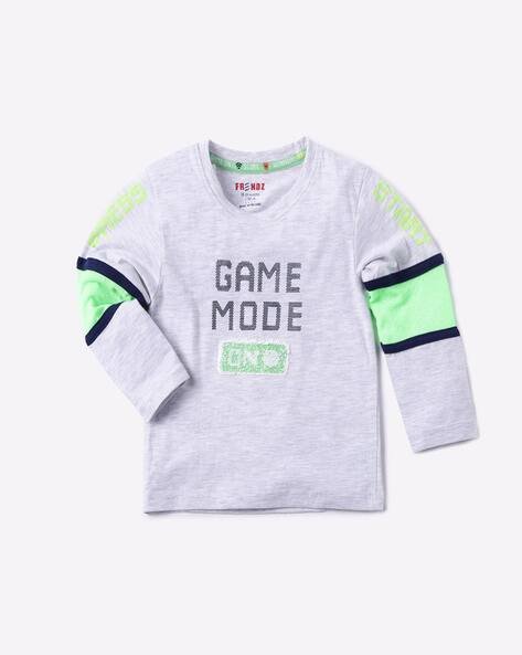 INF FRENDZ Typographic Print Round-Neck T-shirt