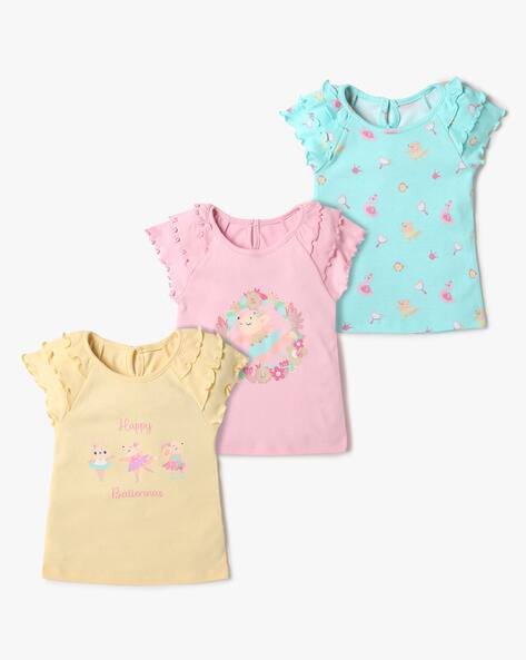 INF FRENDZ Pack of 3 Assorted Printed Tops