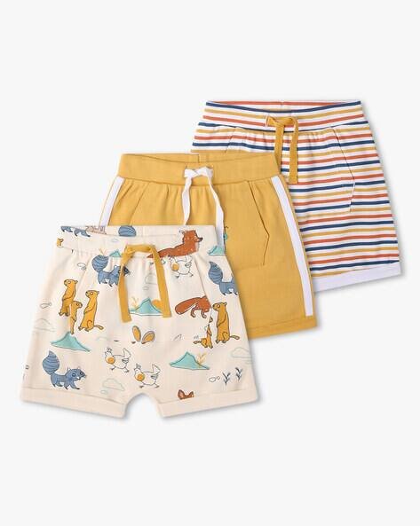 INF FRENDZ Pack of 3 Assorted Shorts with Drawstring Waist