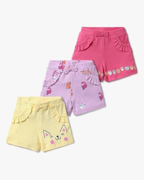 INF FRENDZ Pack of 3 Graphic Print Regular Fit Shorts