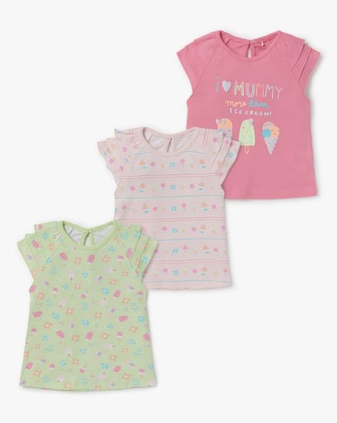 INF FRENDZ Pack of 3 Print T-Shirts