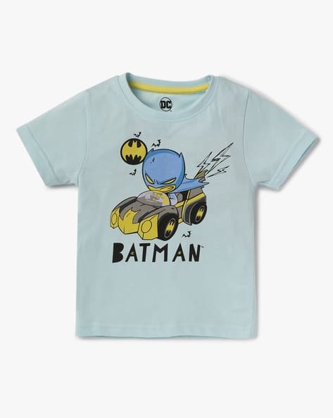 INF FRENDZ Batman Print Round-Neck T-Shirt