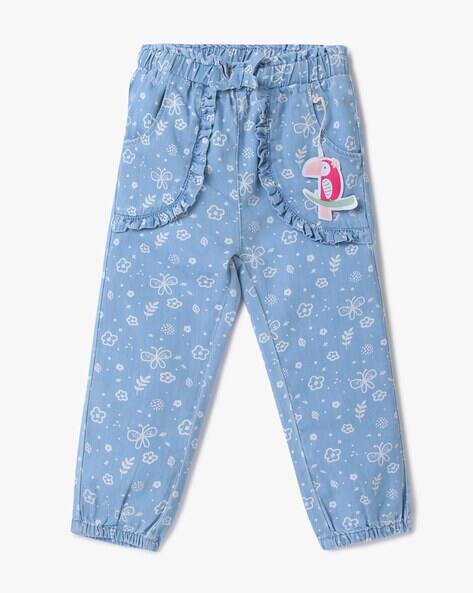 INF FRENDZ Floral Print  Jogger Jeans