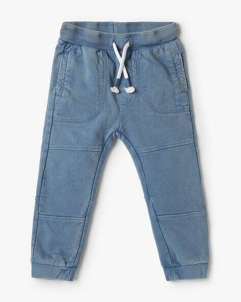 INF FRENDZ Light-Wash Regular Fit Joggers
