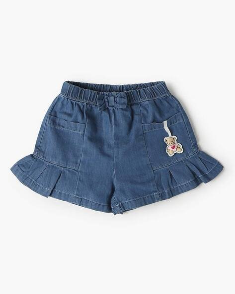INF FRENDZ Lightly Washed Cotton Shorts