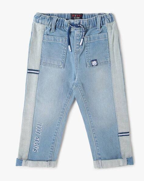 INF FRENDZ Mid-Wash Relaxed Fit Jeans