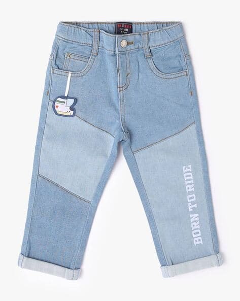 INF FRENDZ Typographic Print  Print Straight Fit Jeans
