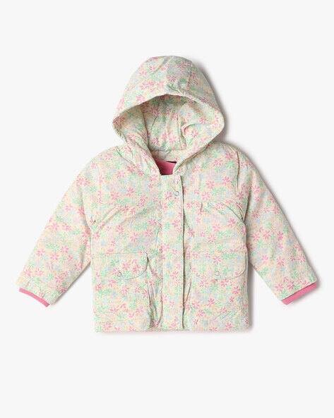 INF FRENDZ Floral Print Hooded Jacket