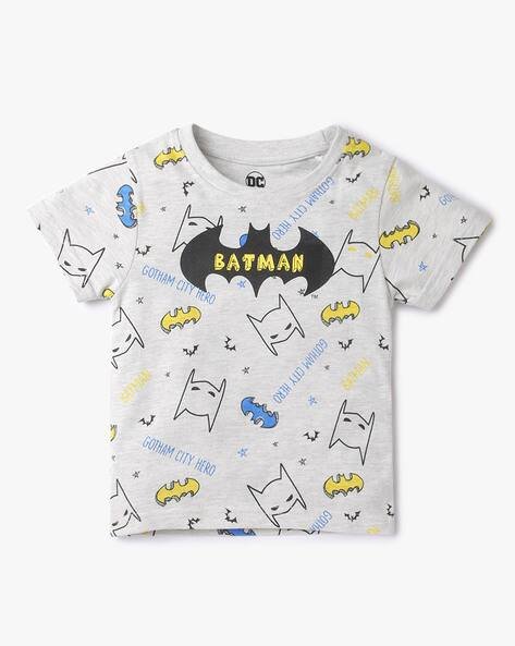 INF FRENDZ Batman Print Crew-Neck T-Shirt