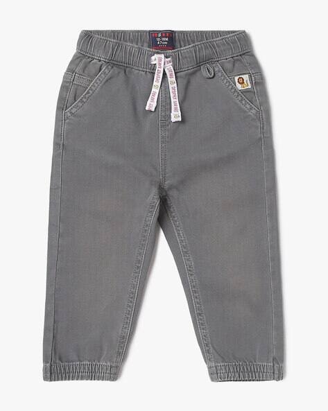 INF FRENDZ Boys Lightly Washed Regular Fit Jogger Jeans