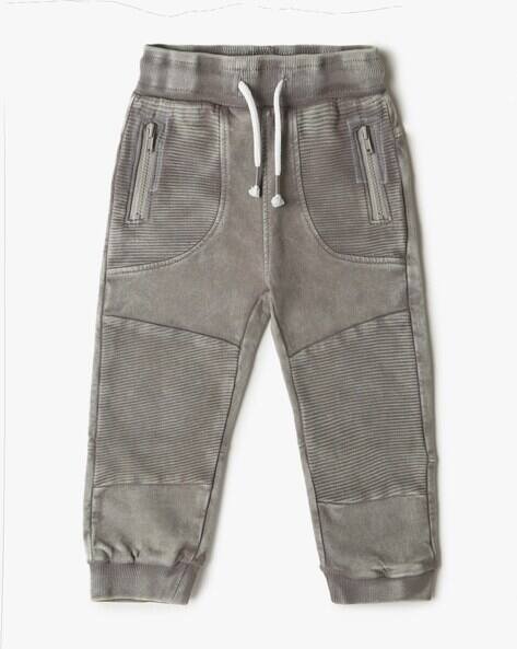 INF FRENDZ Lightly Washed Panelled Regular Fit Joggers