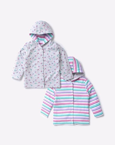 INF FRENDZ SS Striped Reversible Hoodie