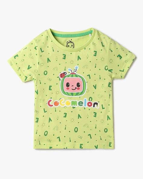INF FRENDZ Boys Coco Melon Relaxed Fit T-Shirt