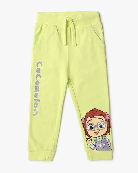 INF FRENDZ Girls Coco Melon Print Regular Fit Joggers